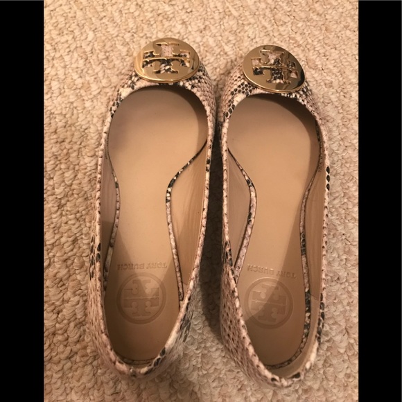 TB snake skin flats - Picture 2 of 4